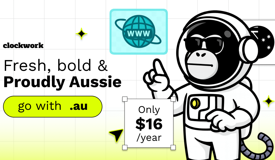 Stop mucking around and get an Aussie domain